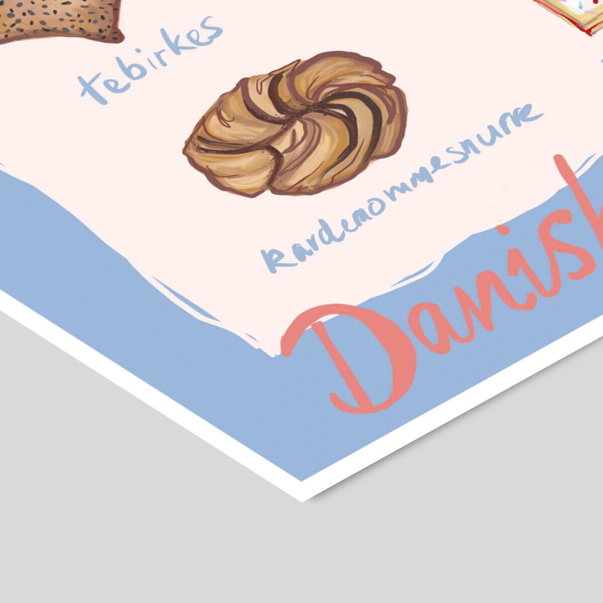 Emma Forsberg Fluent Danish plakat - A5